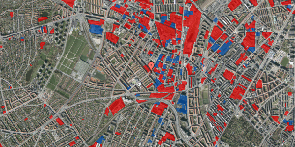 Jordforureningskort på Vibevej 30, 1. th, 2400 København NV