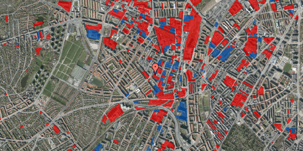 Jordforureningskort på Vibevej 35, 1. th, 2400 København NV