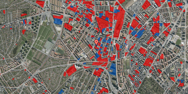 Jordforureningskort på Vibevej 35, 3. th, 2400 København NV