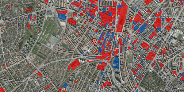 Jordforureningskort på Vibevej 36, 2. , 2400 København NV