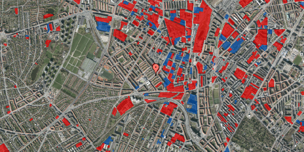 Jordforureningskort på Vibevej 38, 2. th, 2400 København NV