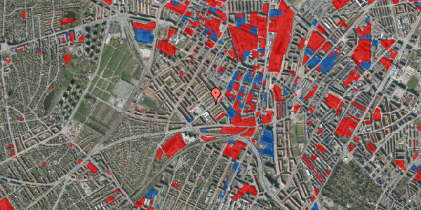 Jordforureningskort på Vibevej 40, 2. , 2400 København NV