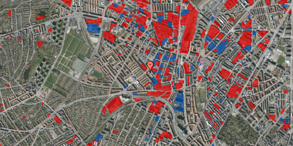 Jordforureningskort på Vibevej 45, 1. th, 2400 København NV