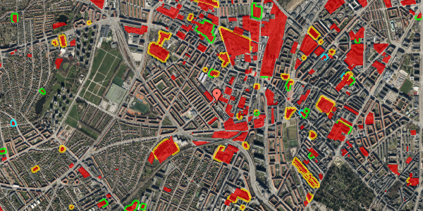 Jordforureningskort på Vibevej 47, st. 3, 2400 København NV