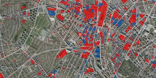 Jordforureningskort på Vibevej 53, 1. th, 2400 København NV