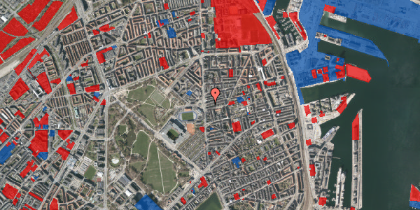 Jordforureningskort på Viborggade 4, kl. , 2100 København Ø