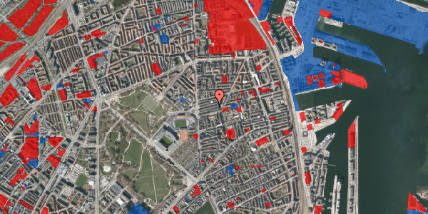 Jordforureningskort på Viborggade 19, kl. , 2100 København Ø