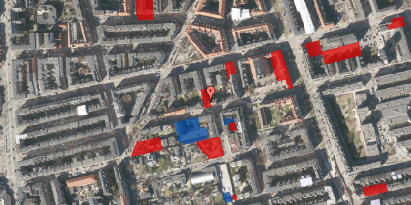 Jordforureningskort på Viborggade 59A, st. tv, 2100 København Ø