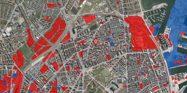 Jordforureningskort på Victor Bendix Gade 2, 1. th, 2100 København Ø