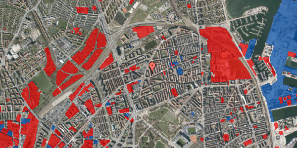 Jordforureningskort på Victor Bendix Gade 5, 1. th, 2100 København Ø