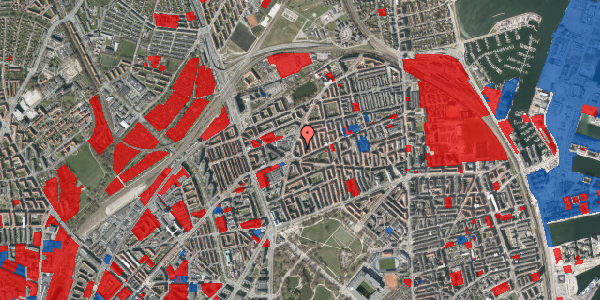Jordforureningskort på Victor Bendix Gade 5, 2. th, 2100 København Ø