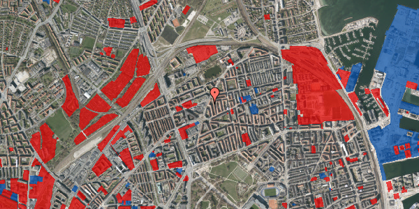 Jordforureningskort på Victor Bendix Gade 16, 1. th, 2100 København Ø