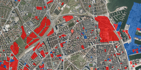 Jordforureningskort på Victor Bendix Gade 18, st. th, 2100 København Ø