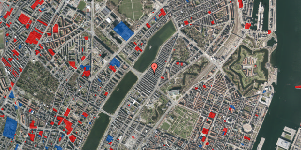 Jordforureningskort på Wiedeweltsgade 40, 2100 København Ø