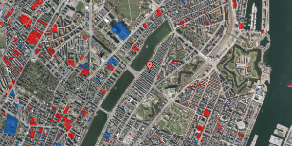 Jordforureningskort på Wiedeweltsgade 46, 2100 København Ø