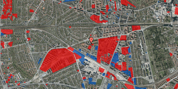 Jordforureningskort på Vilhelm Thomsens Allé 36, 1. th, 2500 Valby