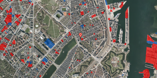 Jordforureningskort på Willemoesgade 4, kl. 2, 2100 København Ø