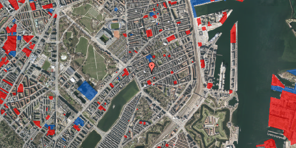 Jordforureningskort på Willemoesgade 17, st. th, 2100 København Ø