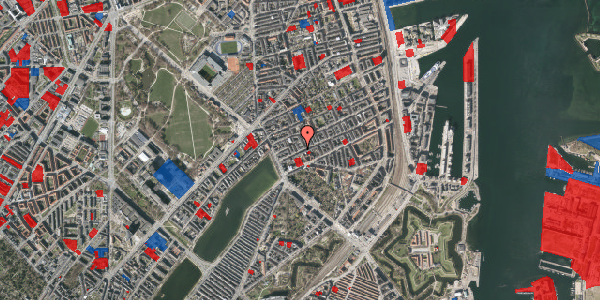 Jordforureningskort på Willemoesgade 23, st. mf, 2100 København Ø