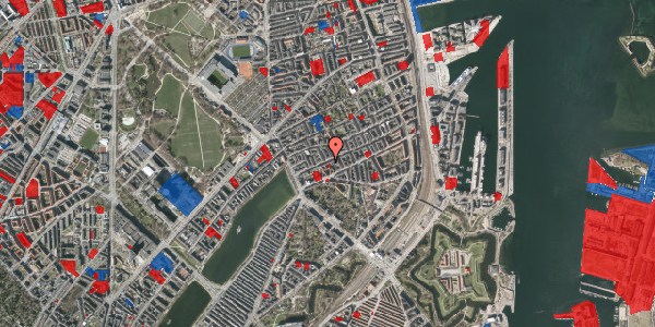 Jordforureningskort på Willemoesgade 24, 5. , 2100 København Ø