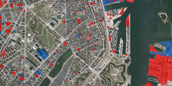 Jordforureningskort på Willemoesgade 45, 1. , 2100 København Ø