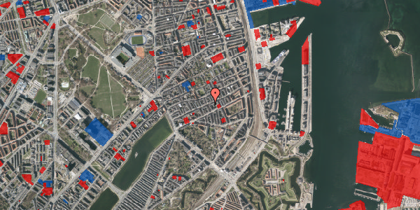 Jordforureningskort på Willemoesgade 50, 2. , 2100 København Ø