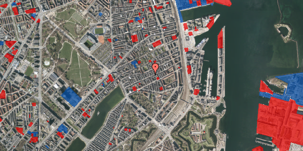 Jordforureningskort på Willemoesgade 51, kl. tv, 2100 København Ø