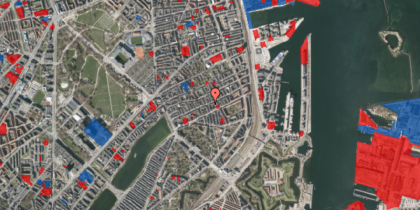 Jordforureningskort på Willemoesgade 52, 4. th, 2100 København Ø