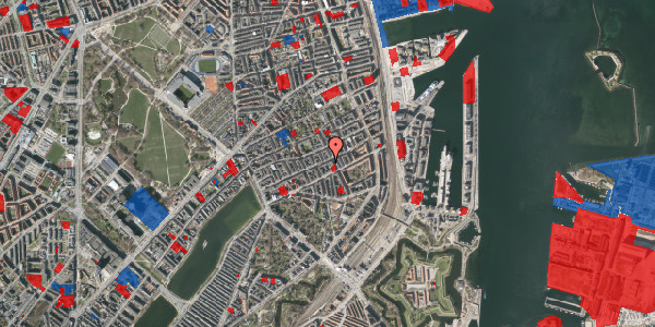 Jordforureningskort på Willemoesgade 56, 4. , 2100 København Ø