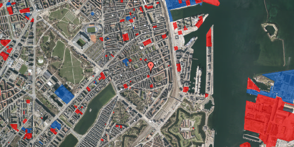 Jordforureningskort på Willemoesgade 58, 1. mf, 2100 København Ø