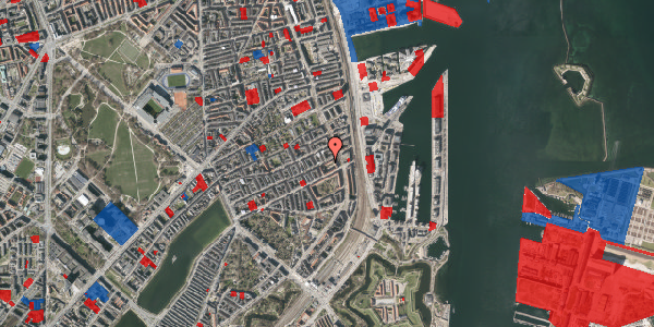 Jordforureningskort på Willemoesgade 70, 3. 2, 2100 København Ø