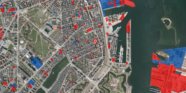 Jordforureningskort på Willemoesgade 79, 3. , 2100 København Ø