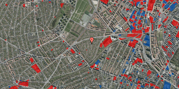 Jordforureningskort på Vindruevej 2A, 1. th, 2400 København NV
