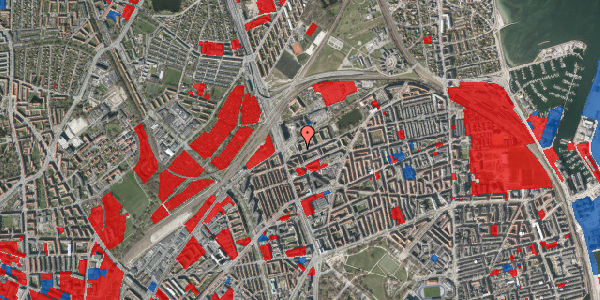 Jordforureningskort på Vognmandsmarken 1, 1. th, 2100 København Ø