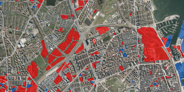 Jordforureningskort på Vognmandsmarken 9, 1. th, 2100 København Ø