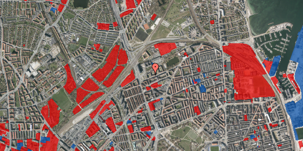 Jordforureningskort på Vognmandsmarken 11, 1. th, 2100 København Ø