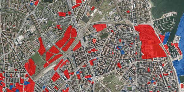 Jordforureningskort på Vognmandsmarken 18, 1. th, 2100 København Ø