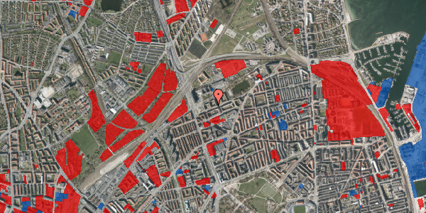 Jordforureningskort på Vognmandsmarken 25, st. th, 2100 København Ø