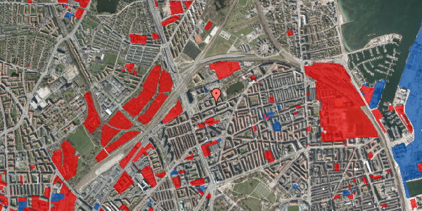 Jordforureningskort på Vognmandsmarken 27, 1. th, 2100 København Ø