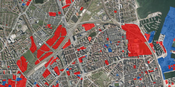 Jordforureningskort på Vognmandsmarken 36, 4. th, 2100 København Ø