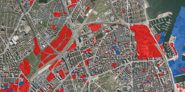 Jordforureningskort på Vognmandsmarken 42, 4. th, 2100 København Ø