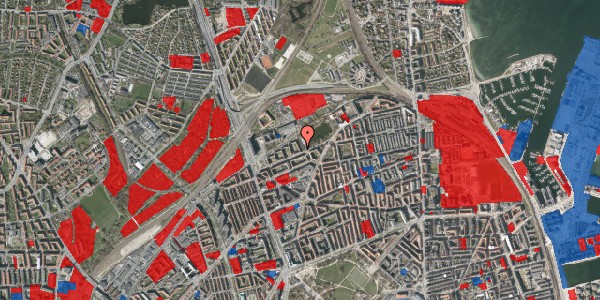 Jordforureningskort på Vognmandsmarken 55, 1. th, 2100 København Ø