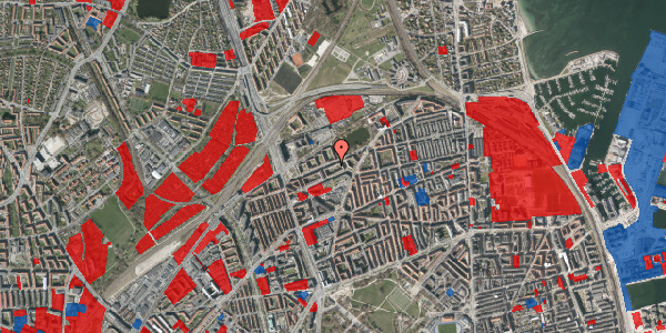 Jordforureningskort på Vognmandsmarken 64, 1. th, 2100 København Ø