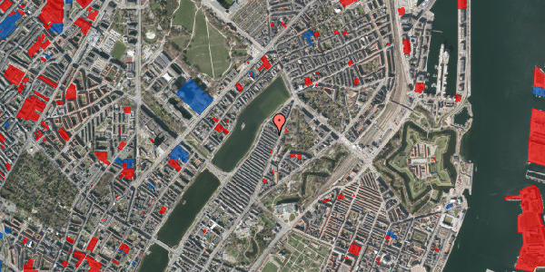 Jordforureningskort på Voldmestergade 14, 2100 København Ø