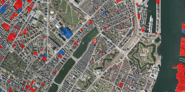 Jordforureningskort på Voldmestergade 20, 2100 København Ø