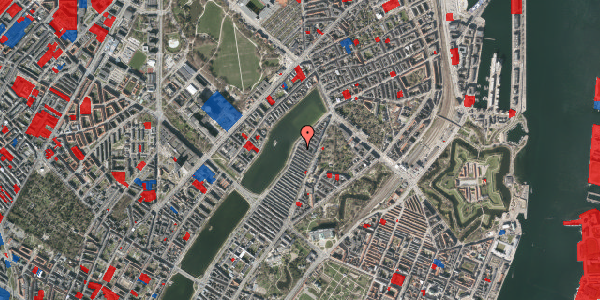 Jordforureningskort på Voldmestergade 34, 2100 København Ø