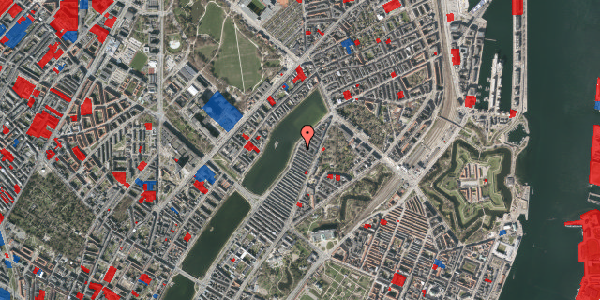 Jordforureningskort på Voldmestergade 36, 1. , 2100 København Ø