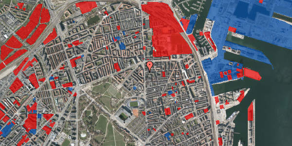 Jordforureningskort på Vordingborggade 2A, 2100 København Ø