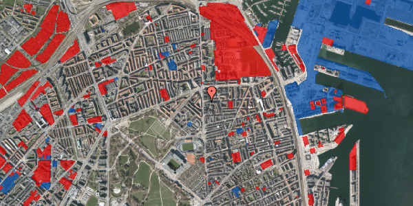 Jordforureningskort på Vordingborggade 2C, 2100 København Ø