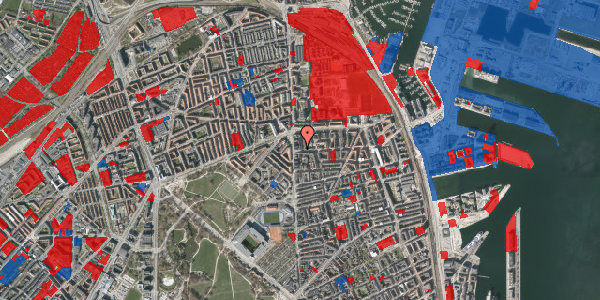 Jordforureningskort på Vordingborggade 3, st. th, 2100 København Ø